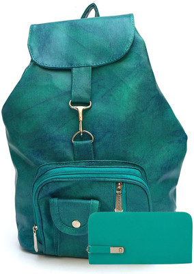 taps fashion green pitthu 6 L Backpack(Green)