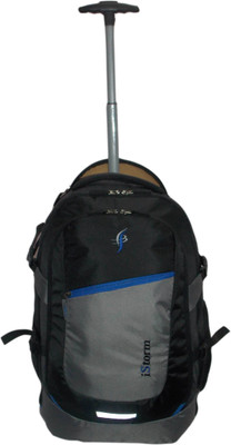 Istorm Backpack Trolley Sky Blue & Black 30 L Trolley Laptop Backpack(Black, Grey), Is-380
Istorm Backpack Trolley Sky Blue & Black 30 L Trolley Laptop Backpack(Black, Grey), Is-380
