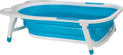 RAREERAM BABY BATH TUB FOLDABLE, PORTABLE - BLUE(Blue)