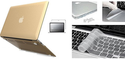 LUKE MacBook Pro 15-inch with Retina Display( GOLD) Case A1398 Rubberized Hard Case Cover For 15.4-Inch MacBook Pro with Retina Display + Get Silicone Keyboard Guard Free+LCD Screen Protector +12pcs Dust plug + Touchpad Protector Free Combo Set
LUKE MacBook Pro 15-inch with Retina Display( GOLD) Case A1398 Rubberized Hard Case Cover For 15.4-Inch MacBook Pro with Retina Display + Get Silicone Keyboard Guard Free+LCD Screen Protector +12pcs Dust plug + Touchpad Protector Free Combo Set