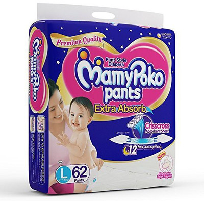 MamyPoko Pants - L(64 Pieces)