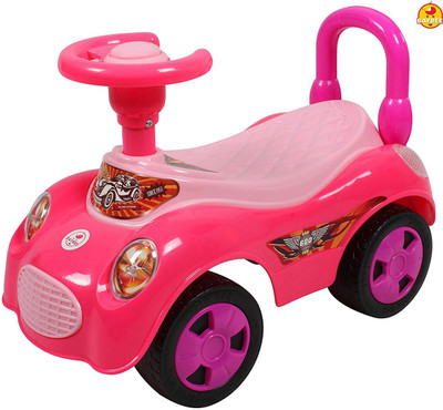 Baybee Car Non Battery Operated Ride On(Pink)