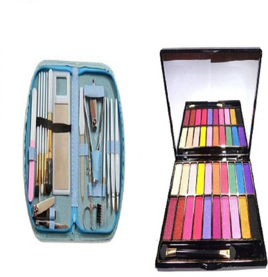 kviya Velvet Creamy Eyeshadow palette 27 g ultimate glam With Portable Make Up Cosmetics Brush Gift Set Tool Kiit (18 g, Set of 18) 250 g(Black)
kviya Velvet Creamy Eyeshadow palette 27 g ultimate glam With Portable Make Up Cosmetics Brush Gift Set Tool Kiit (18 g, Set of 18) 250 g(Black)