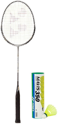 Yonex Combo of Two One 'Carbonex 6000 Ex' Badminton Racket and One Box 'Mavis-350' Shuttle cock (Pack of 6) (Color on availability) Badminton Kit
Yonex Combo of Two One 'Carbonex 6000 Ex' Badminton Racket and One Box 'Mavis-350' Shuttle cock (Pack of 6) (Color on availability) Badminton Kit