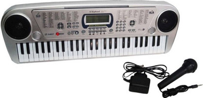 Z A Enterprises Musical Electronic 54 key Silver Piano with Mic and Adaptor Toy for kids(Silver)
Z A Enterprises Musical Electronic 54 key Silver Piano with Mic and Adaptor Toy for kids(Silver)