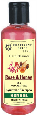 Continent Spice Khadi Rose & Honey Herbal Hair Cleanser (210ml) -(SLS-Paraben Free) CS682005(210 ml)
Continent Spice Khadi Rose & Honey Herbal Hair Cleanser (210ml) -(SLS-Paraben Free) CS682005(210 ml)