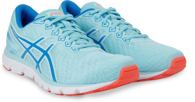 Asics GEL - ZARACA Running Shoes For Men(Blue, Aq sph/dv bl/wt