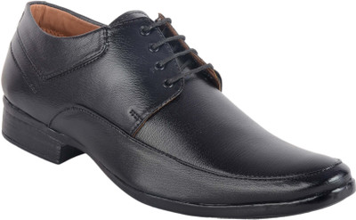 JUMPING SHOES formal shoes for men and boys Derby For Men(Black, White