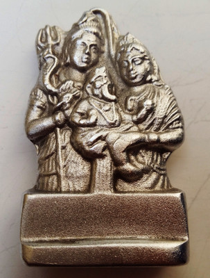 Craft Mart Parad Shiv Parivar Showpiece Decorative Showpiece - 4.6 cm(Mercury, Silver, Grey)
Craft Mart Parad Shiv Parivar Showpiece Decorative Showpiece - 4.6 cm(Mercury, Silver, Grey)