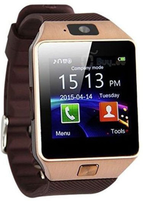 MOBILE FIT Appl.e compatible bluetooth smartwatch with camera,sim-card slot and memory card slot Gold Smartwatch(Brown Strap Free Size)
MOBILE FIT Appl.e compatible bluetooth smartwatch with camera,sim-card slot and memory card slot Gold Smartwatch(Brown Strap Free Size)