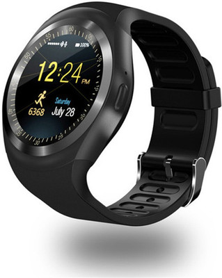 MOBILE LINK compatible bluetooth smartwatch with camera,sim-card slot and memory card slot Black Smartwatch(Black Strap Free Size)
MOBILE LINK compatible bluetooth smartwatch with camera,sim-card slot and memory card slot Black Smartwatch(Black Strap Free Size)