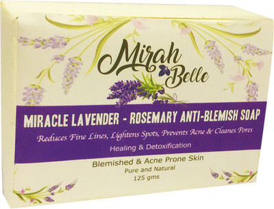 Mirah Belle Naturals Miracle Lavender Rosemary Anti - Blemish Soap(125 g)