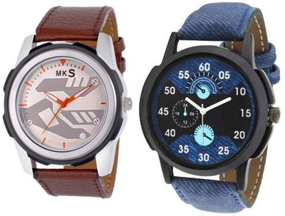 MKS Fasteck Crazy & Multi Stylish Watch - For Men