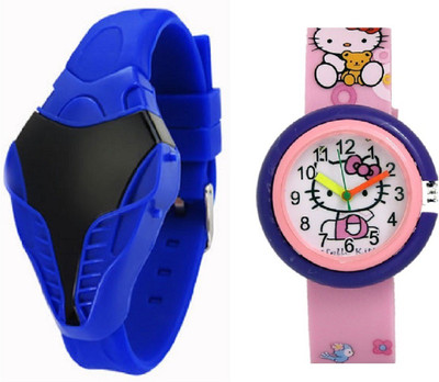 sooms blue cobra digital led boys watch having latest , designer , sporty big dial WITH KITTY CARTOON PRINTED GIRLS Watch - For Boys & Girls
sooms blue cobra digital led boys watch having latest , designer , sporty big dial WITH KITTY CARTOON PRINTED GIRLS Watch - For Boys & Girls