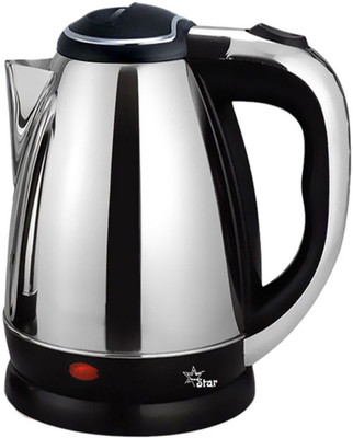Bluebells India ™ Cordless Stainless Steel - 7 Cup 1.8 L - MS -88 Hot Water Tea Coffee Electric Kettle(1.8 L, Black)
Bluebells India ™ Cordless Stainless Steel - 7 Cup 1.8 L - MS -88 Hot Water Tea Coffee Electric Kettle(1.8 L, Black)