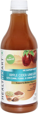 Healthkart with Mother for better digestion Apple Cider Vinegar(500 ml, With Cumin, Fennel & Carom Seeds Flavored)
Healthkart with Mother for better digestion Apple Cider Vinegar(500 ml, With Cumin, Fennel & Carom Seeds Flavored)
