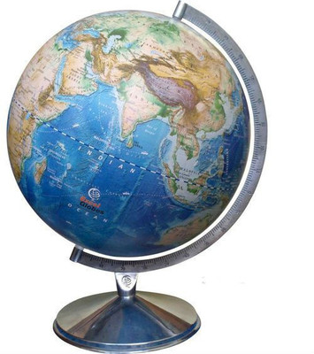 Mapsofindia Physical Laminated World Globe - 30.3 cms DESK & TABLE TOP PHYSICAL World Globe(30.3 Blue)
Mapsofindia Physical Laminated World Globe - 30.3 cms DESK & TABLE TOP PHYSICAL World Globe(30.3 Blue)