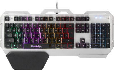 Cosmic Byte CB-GK-06 Galactic with Aluminum Body, RGB Backlit Keys, Braided Cable Wired USB Gaming Keyboard(Silver&Black)
Cosmic Byte CB-GK-06 Galactic with Aluminum Body, RGB Backlit Keys, Braided Cable Wired USB Gaming Keyboard(Silver&Black)