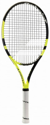 Babolat AERO JUNIOR 26 Black Strung Tennis Racquet(G0 - 4 Inches, 250 g)