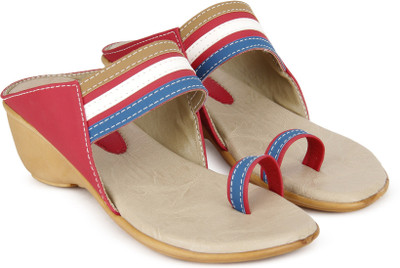 Senorita by Liberty Women RED Wedges