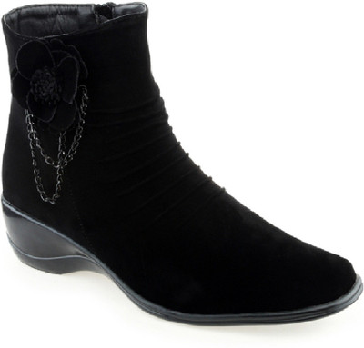 DARLING DEALS Boots For Women(Black, Black