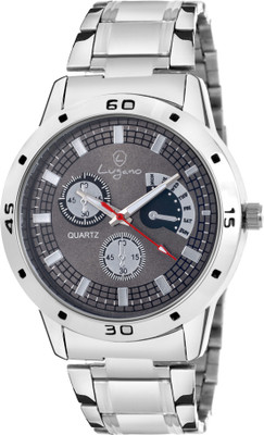 Lugano LG 1091 GreyDial Dummy Chronograph Pattern Watch - For Men