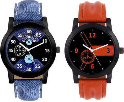 Montres Brown & BLue Belt Boys Watch - For Men & Women