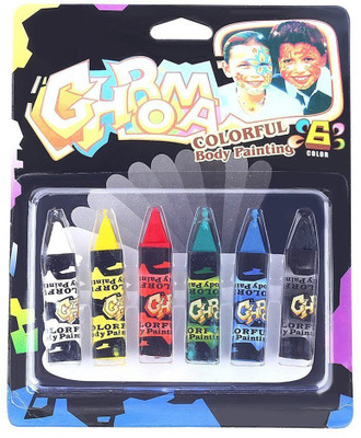 Ascend Store Ascend Store™ Face and Body Painting Colours (Set of 6 colours) for Kids
Ascend Store Ascend Store™ Face and Body Painting Colours (Set of 6 colours) for Kids
