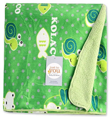 Baby Bucket Printed Blanket(Polyester, Green
