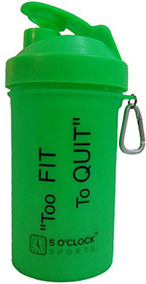 5 O'Clock Sports Fat Boy Shaker Bottle - 600 ml- Sleek and Convenient Design 600 ml Shaker(Pack of 1, Green)
5 O'Clock Sports Fat Boy Shaker Bottle - 600 ml- Sleek and Convenient Design 600 ml Shaker(Pack of 1, Green)