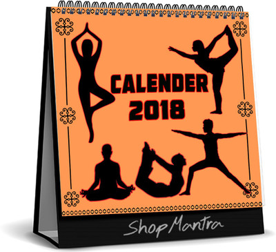 Radhika Store Radhika Store Yoga Patterns Desk Calender / Table Calendar2018 Size (8 X 8 Inch ) 2018 Table Calendar(Multicolor, Animals/Birds/Nature)
Radhika Store Radhika Store Yoga Patterns Desk Calender / Table Calendar2018 Size (8 X 8 Inch ) 2018 Table Calendar(Multicolor, Animals/Birds/Nature)