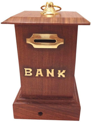 Craft Art India Decorative Handmade Wooden Money Bank/Piggy Bank/Coin Bank in Letter box Shape {CAI-HD-0255/Size(Inch):7.5x4.3x4.3} Coin Bank(Brown)
Craft Art India Decorative Handmade Wooden Money Bank/Piggy Bank/Coin Bank in Letter box Shape {CAI-HD-0255/Size(Inch):7.5x4.3x4.3} Coin Bank(Brown)
