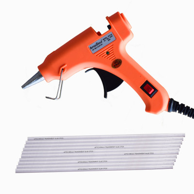 ApTechDeals Mini 20 watt Glue Gun with on off switch and 40 Glue stick Standard Temperature Corded Glue Gun(7 mm)
ApTechDeals Mini 20 watt Glue Gun with on off switch and 40 Glue stick Standard Temperature Corded Glue Gun(7 mm)