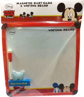 Disney 2 in 1 slate & writing board(Multicolor)