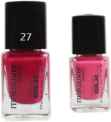 Makeover Professional Nail Paint Love Affair-27 , Nail Paint Natural Pink-24 Multi(Pack of 2)
Makeover Professional Nail Paint Love Affair-27 , Nail Paint Natural Pink-24 Multi(Pack of 2)