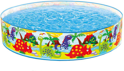 Kiditos 4Ft X 10In Ocean Reef Snapset Pool(Blue)