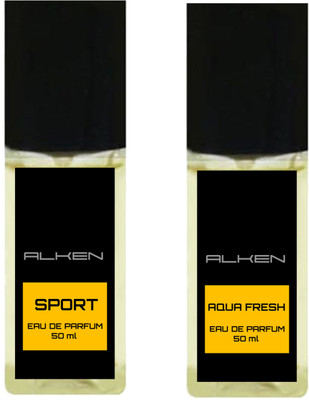Alken Sport and Aqua Fresh Combo (Pack of 2 Perfume) Eau de Parfum - 50 ml(For Men & Women)