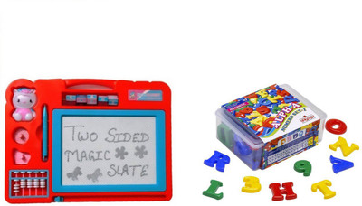 Users DSS Grand Kids Fun Magical Slate & Alpha-Numeric blocks Duo Pack(Multicolor)
Users DSS Grand Kids Fun Magical Slate & Alpha-Numeric blocks Duo Pack(Multicolor)