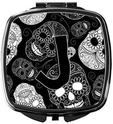 Caroline's Treasures CJ2008-JSCM Letter J Day of the Dead Skulls Black Compact Mirror
Caroline's Treasures CJ2008-JSCM Letter J Day of the Dead Skulls Black Compact Mirror