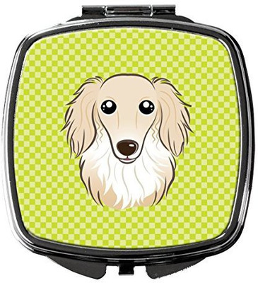 Caroline's Treasures BB1274SCM Checkerboard Lime Green Longhair Creme Dachshund Compact Mirror
Caroline's Treasures BB1274SCM Checkerboard Lime Green Longhair Creme Dachshund Compact Mirror