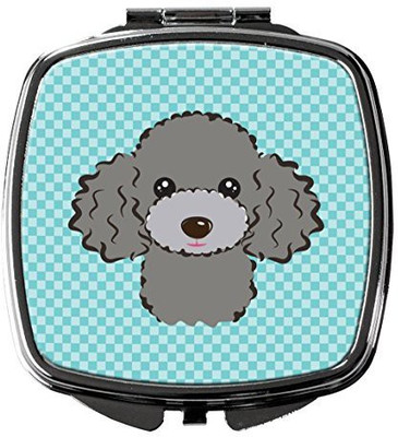 Caroline's Treasures BB1197SCM Checkerboard Blue Silver Gray Poodle Compact Mirror
Caroline's Treasures BB1197SCM Checkerboard Blue Silver Gray Poodle Compact Mirror