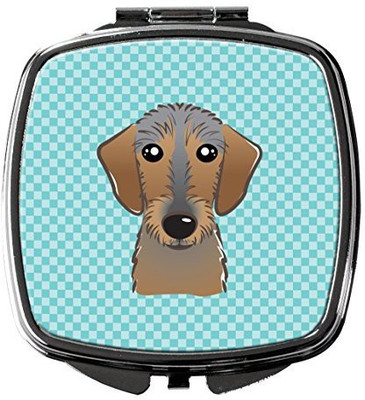 Caroline's Treasures BB1171SCM Checkerboard Blue Wirehaired Dachshund Compact Mirror
Caroline's Treasures BB1171SCM Checkerboard Blue Wirehaired Dachshund Compact Mirror