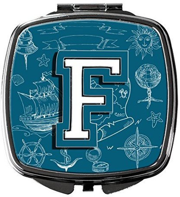 Caroline's Treasures CJ2014-FSCM Letter F Sea Doodles Initial Alphabet Compact Mirror
Caroline's Treasures CJ2014-FSCM Letter F Sea Doodles Initial Alphabet Compact Mirror
