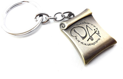 Blue Aura Harry Potter Inspired Dumble Dore Army DA Logo Collectible Key Chain