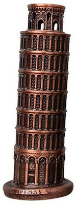 Gooddeals Italy Souvenir Leaning Tower of Pisa Metal Paper Weights with Copper finish(Set Of 1, Maroon)
Gooddeals Italy Souvenir Leaning Tower of Pisa Metal Paper Weights with Copper finish(Set Of 1, Maroon)