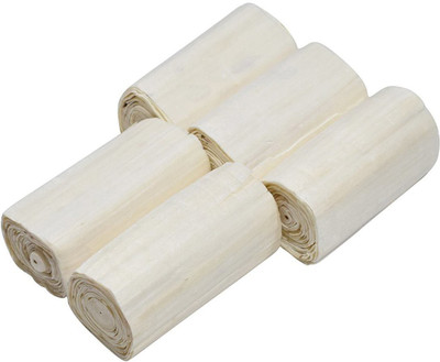 Vardhman sola wood paper plain sola wood paper 12 x 5 cm Craft paper(Set of 5, White)
Vardhman sola wood paper plain sola wood paper 12 x 5 cm Craft paper(Set of 5, White)