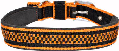 Leathercraft Orange Nylon Thread Work Dog Everyday Collar(Medium, Black & Orange)
Leathercraft Orange Nylon Thread Work Dog Everyday Collar(Medium, Black & Orange)