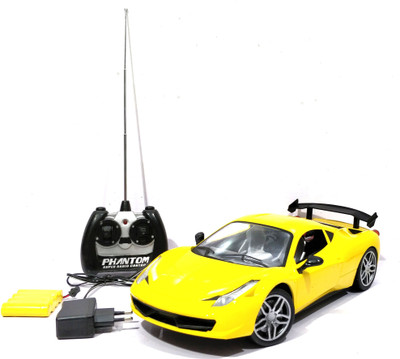 Jack Royal Roadster 458 - RC Car Toy(Yellow)