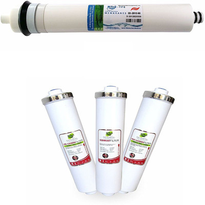Hi-Tech Water Purifier Filter Set And 80 GPD Water Purifier Membrane Media Filter Cartridge(0.0001, Pack of 1)
Hi-Tech Water Purifier Filter Set And 80 GPD Water Purifier Membrane Media Filter Cartridge(0.0001, Pack of 1)