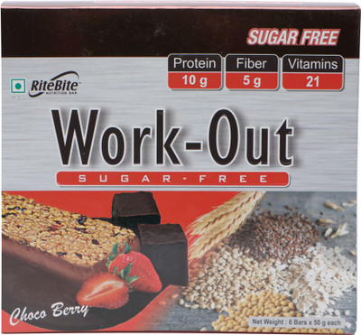 RiteBite Work-Out Choco Berry Bar(300 g, Box)